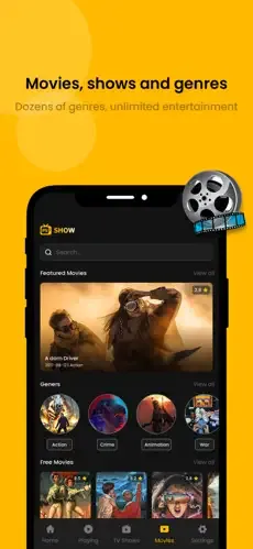 cricify-tv-for-smart-tv Movies and shows